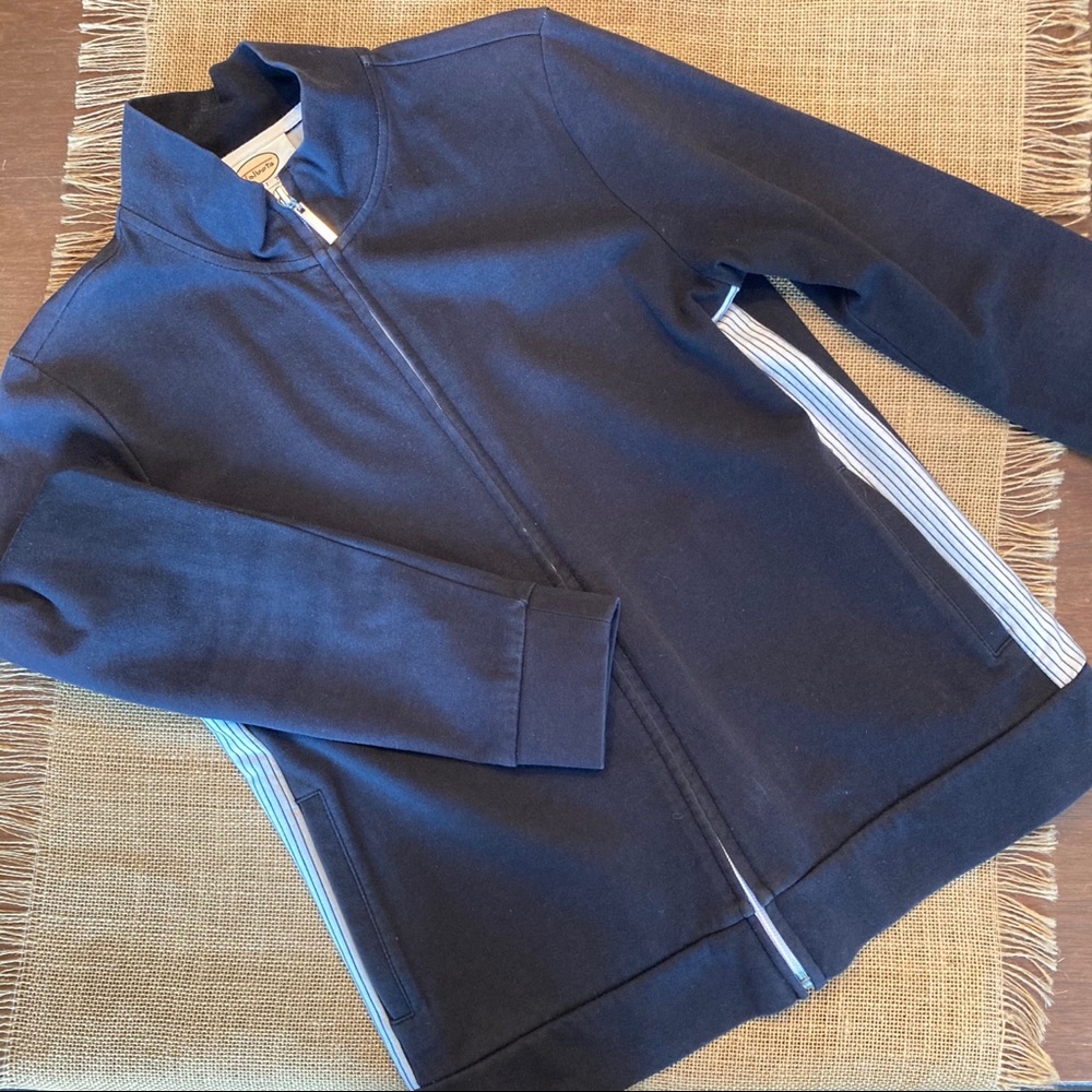 Petite black knit jacket